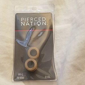 00g Tan Rubber Tunnels